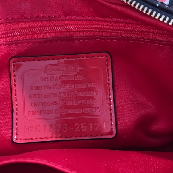 Coach Poppy Red Purse - Picture 10 of 15